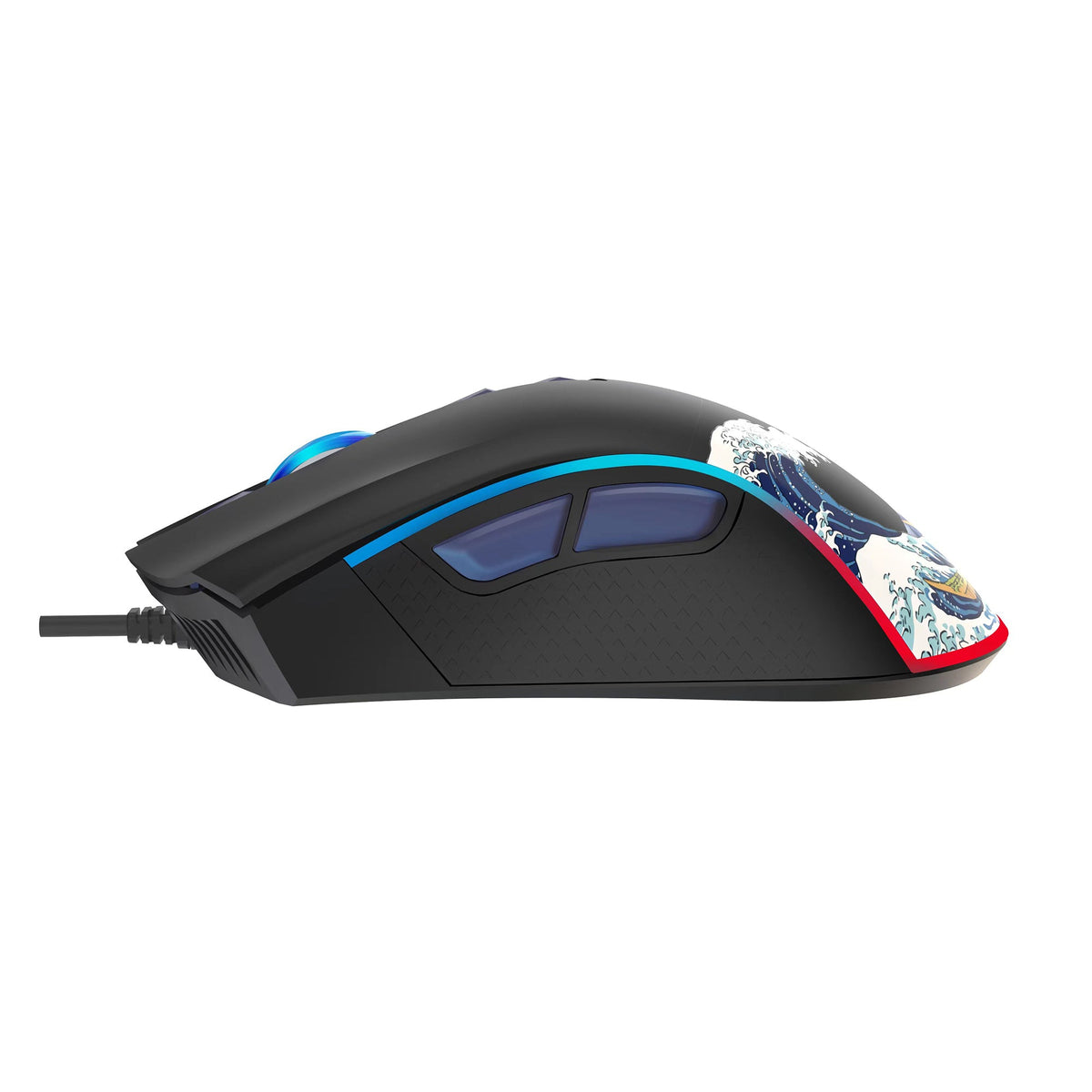 XVX G705 Kanagawa Themed Programmable Wired Gaming Mouse