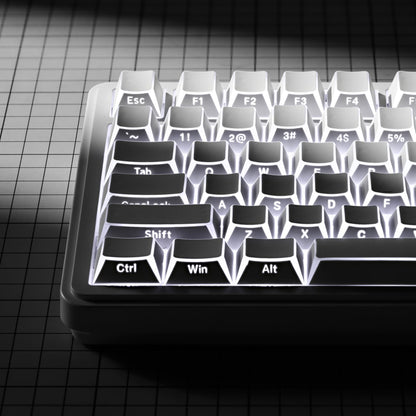 XVX PRISM Shadow Shine-Through Double-Shot Cherry Profile PBT Keycap Set