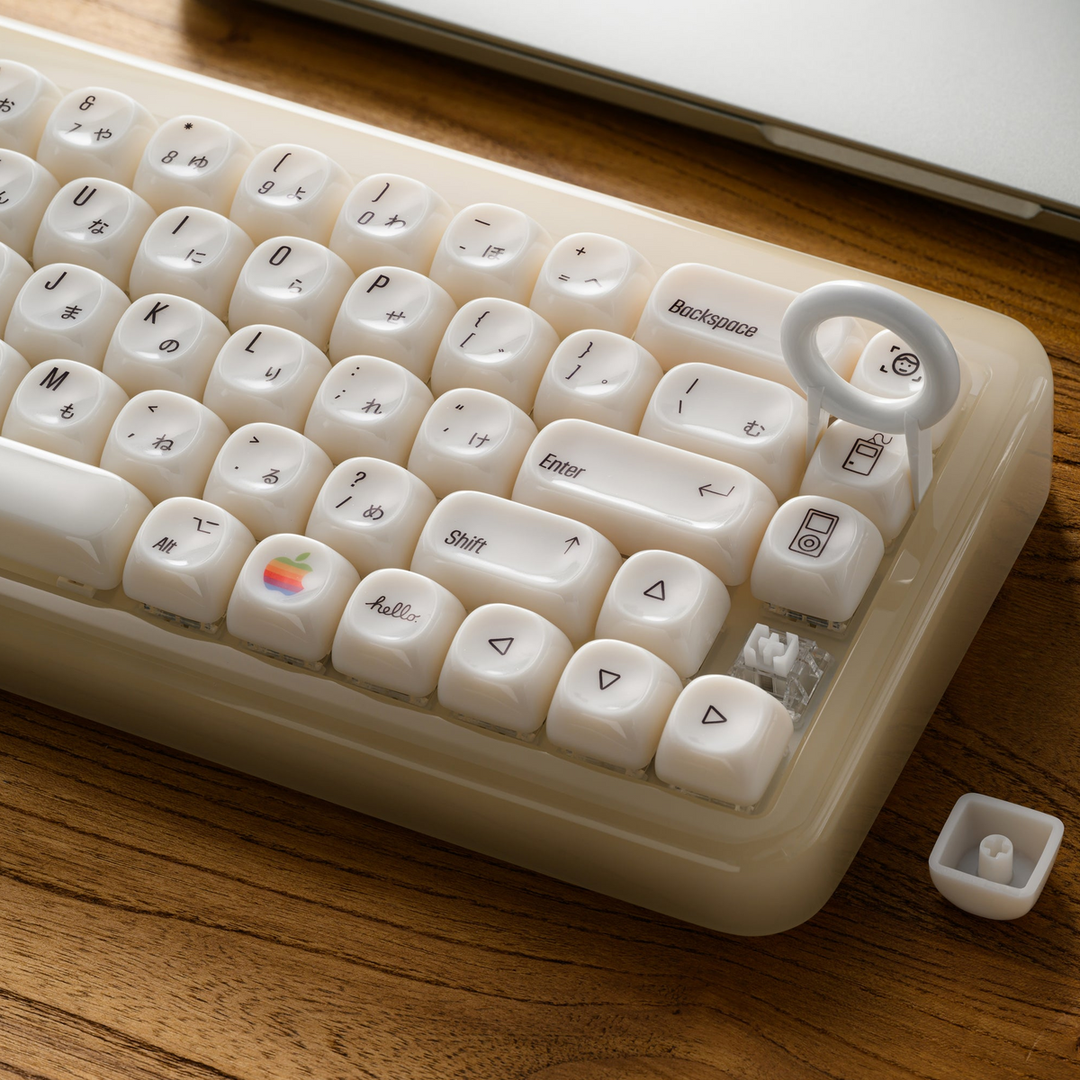 XVX White Chocolate MOA Profile Translucent 139-Key PC Keycap Set