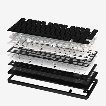 XVX L75 Air Low-Profile VIA Wireless RGB Mechanical Keyboard