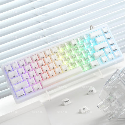 XVX Fizz Heart Series Cherry Profile PC 21-Key Artisan Keycap Set