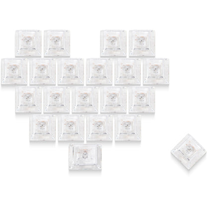 XVX Fizz Heart Series Cherry Profile PC 21-Key Artisan Keycap Set