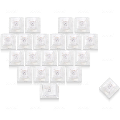 XVX Fizz Heart Series Cherry Profile PC 21-Key Artisan Keycap Set