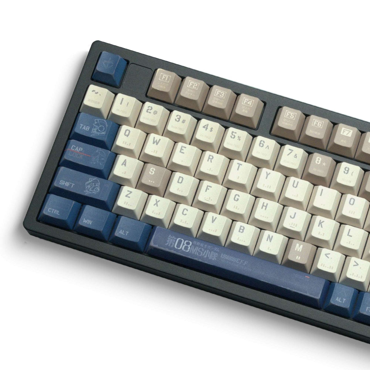 XVX Damaged Mecha Themed Cherry Profile 143-Key Keycaps Full Set