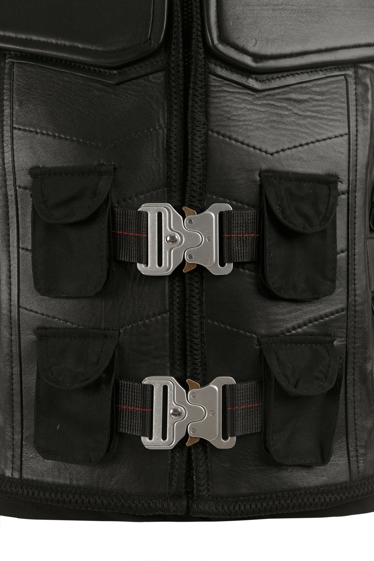 Handmade W Snipes Blade Vest Trinity Vampire Hunter Military Style Handmade Cosplay Costume Leather Vest