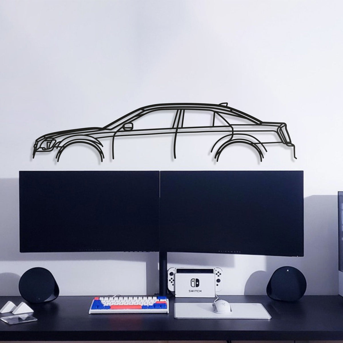 2016 300S Metal Car Wall Art  - MT0550