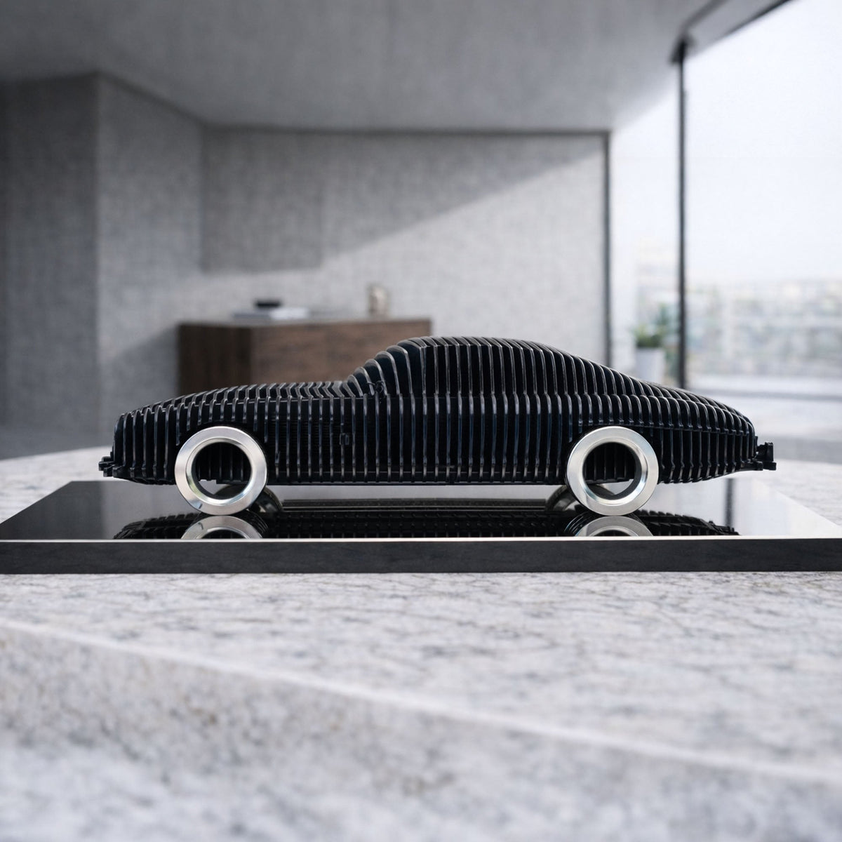 300SL Metal Car Sculpture - MT1494