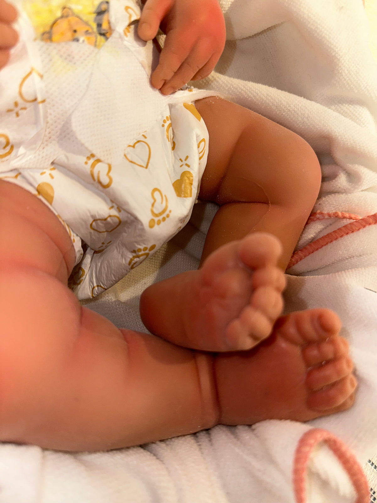 Hendrix 19” reborn baby tan skin Tone Full Silicone newborn  Boy approx 7.3 lbs open mouth. TAT APPROXIMATELY 10 Days