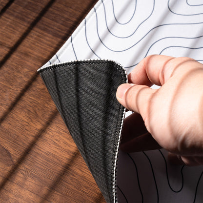 XVX Kanagawa Outline Themed Large Desk Mat