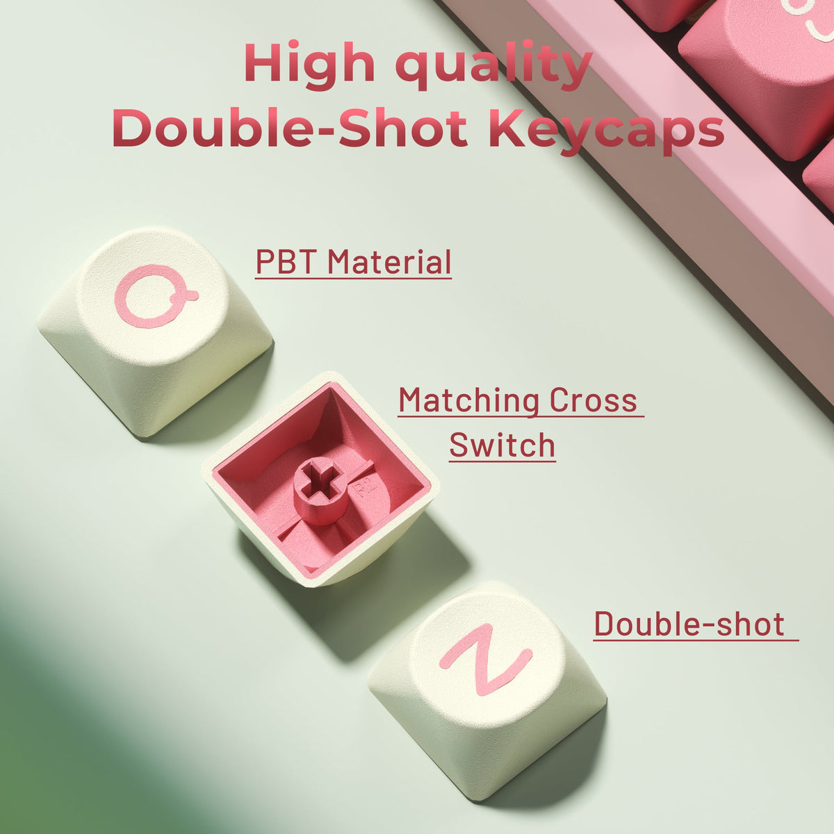 XVX MOOD Series MOA Profile Dye-Sublimation 130-Key PBT Keycap Set