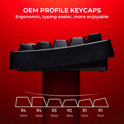 XVX IMD MIAMI Pattern Shine-Through OEM Profile 118-Key Keycap Set
