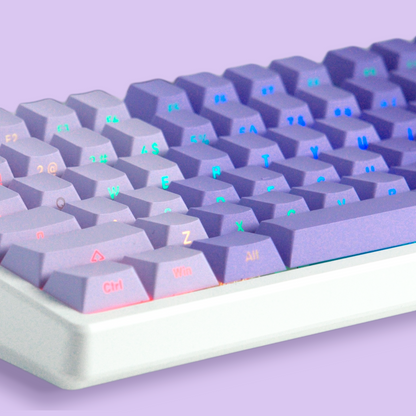 XVX Gradient X-Axis Series Side-Printed Cherry Profile 121-Key PBT Keycap Set