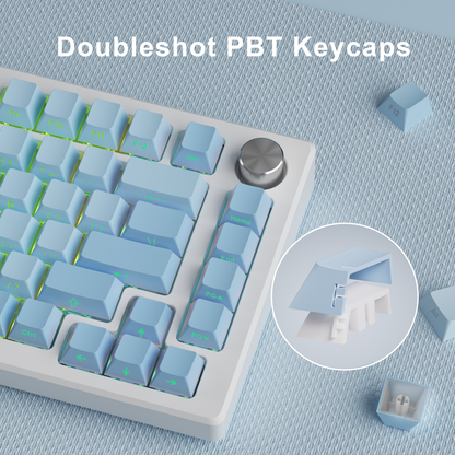 XVX Gradient X-Axis Series Side-Printed Cherry Profile 121-Key PBT Keycap Set