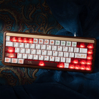 XVX Dunhuang Themed Cherry Profile PBT+PC 212-Key Keycap Full Set