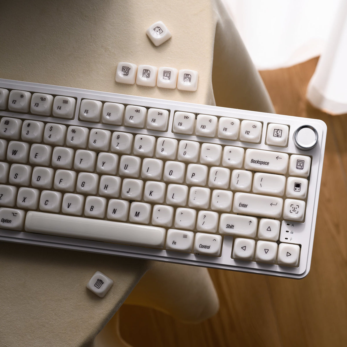 XVX White Chocolate MOA Profile Translucent 139-Key PC Keycap Set
