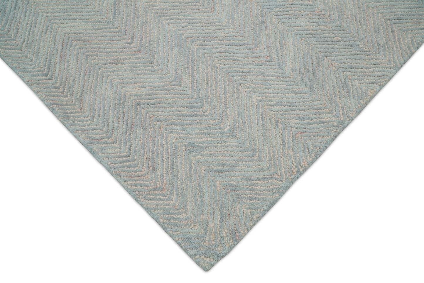 Gray Modern Style Hand Tufted Wool Area Rug