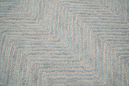 Gray Modern Style Hand Tufted Wool Area Rug
