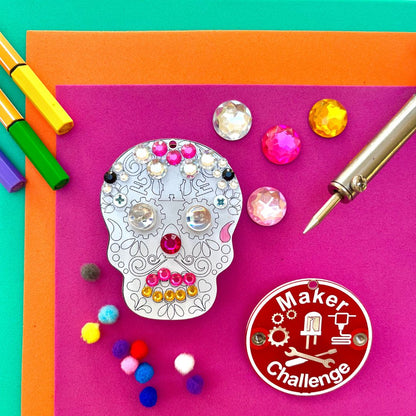 Learn To Solder - Sugar Skull
