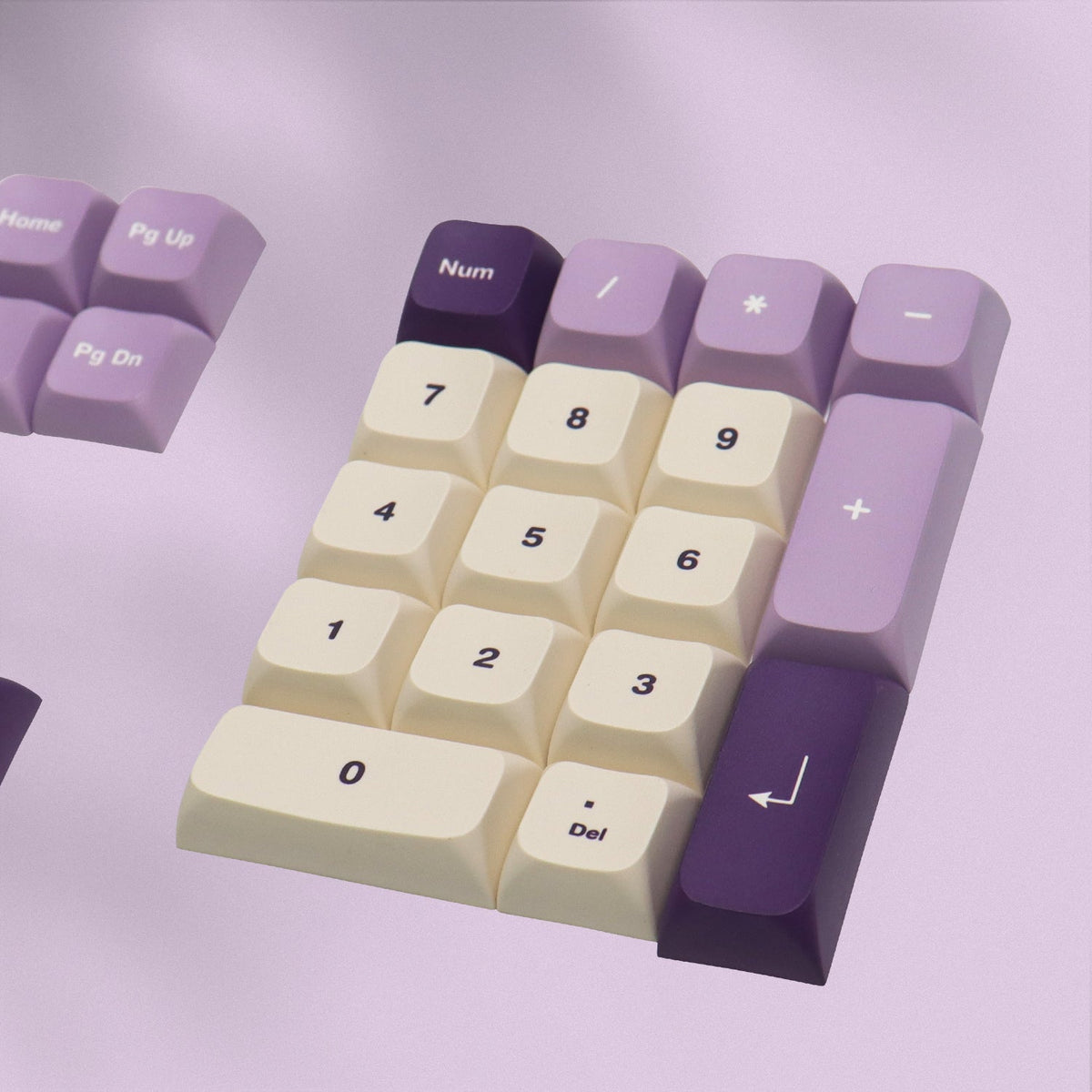 XVX Lavender Purple Dye-Sublimation XVX Profile 123-Key PBT Keycap Set