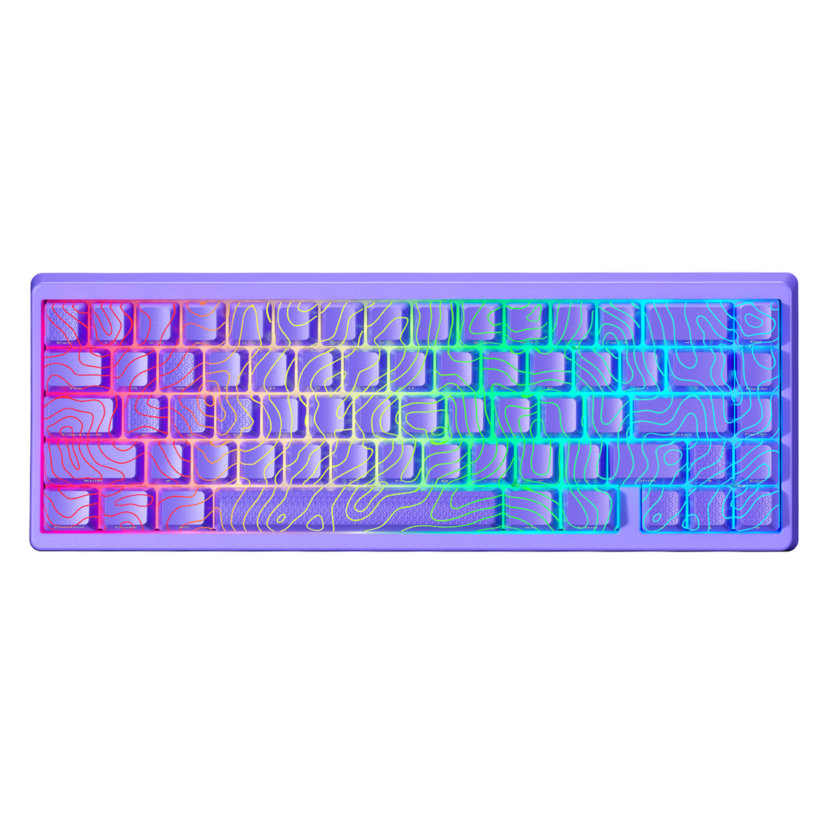 XVX M67 JadeStone Interstellar Black Tri-Mode RGB Mechanical Keyboard