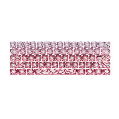 XVX Venom Themed Liquid Metallic Electroplating ABS+PC Keycap Set