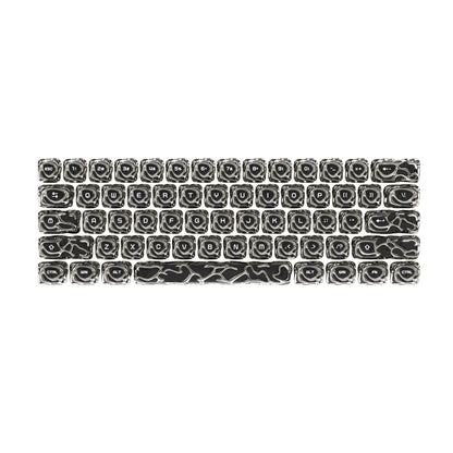 XVX Venom Themed Liquid Metallic Electroplating ABS+PC Keycap Set