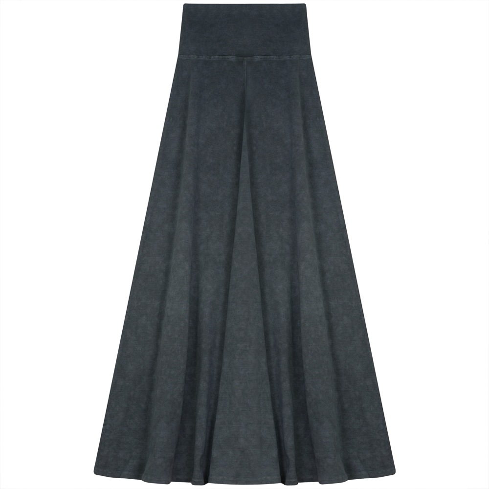 Rib Long Skirt