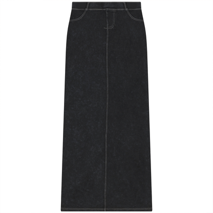 Wash Pull On Skirt 39"