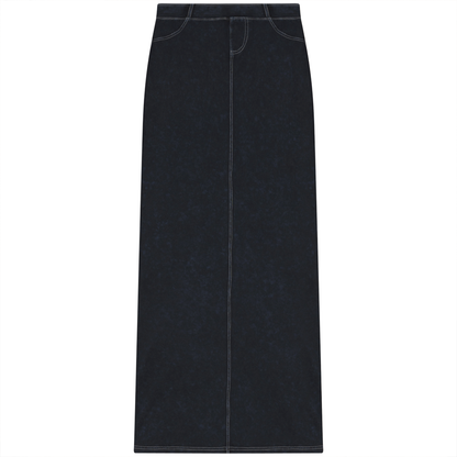 Wash Pull On Skirt 39"