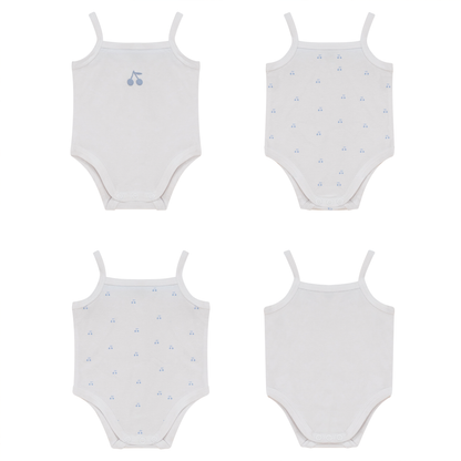 Cherry Print Onesie Set