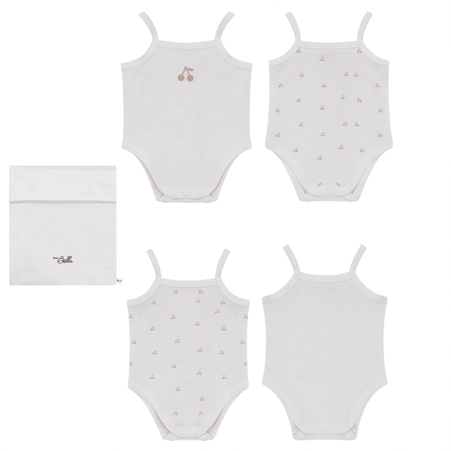 Cherry Print Onesie Set
