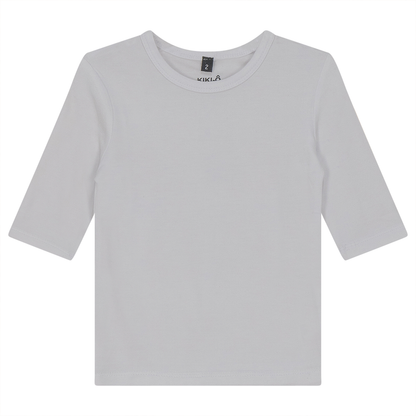 Shell Top With 3/4 Sleeves