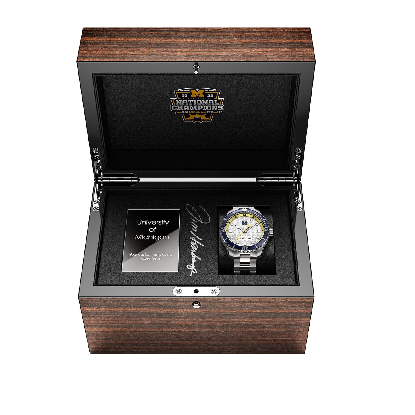 Michigan 2023 National Champions Jim Harbaugh Box Set - Odysseus II