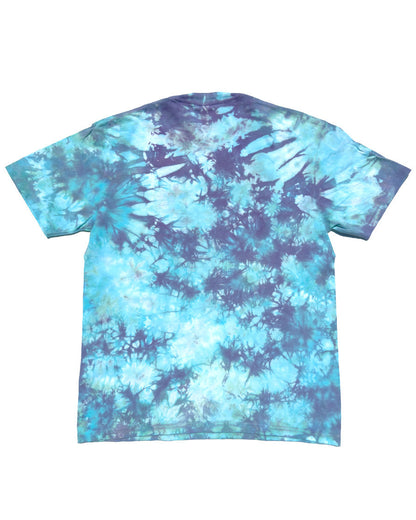 Crystal-Dyed T-Shirt – Aqua Jazz