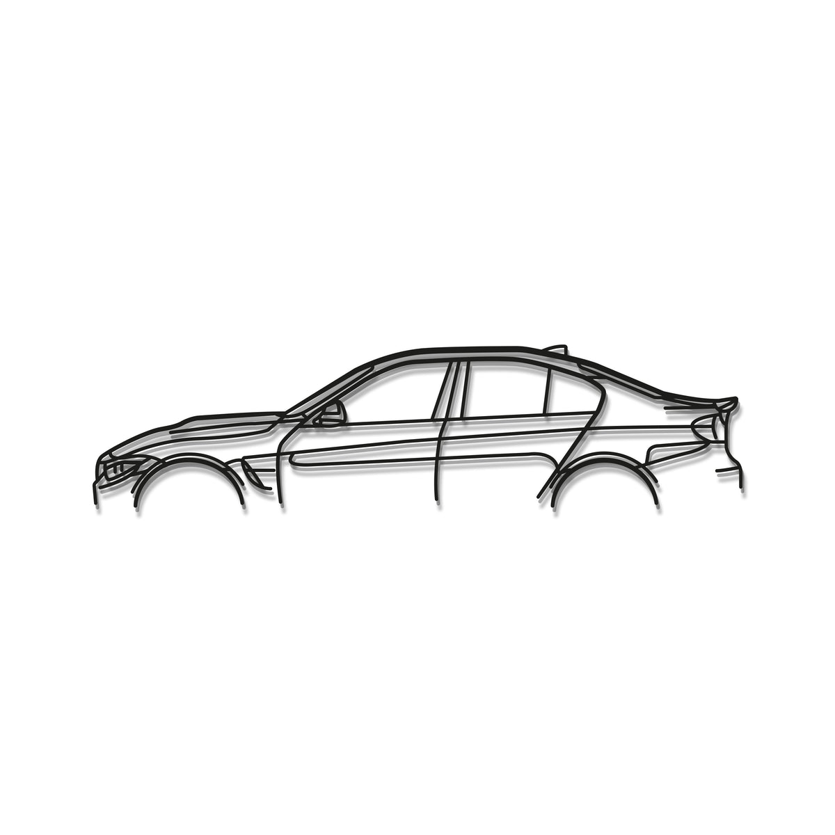 M3 F80 Classic Metal Car Wall Art - MT1010