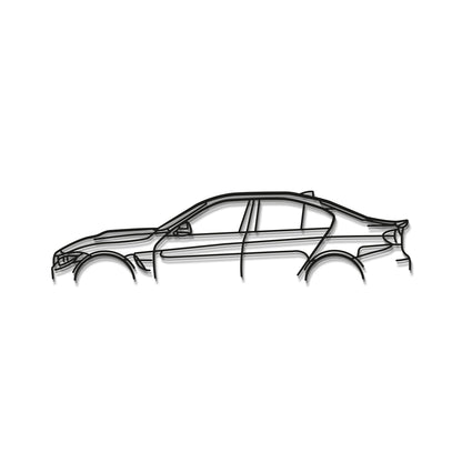 M3 F80 Classic Metal Car Wall Art - MT1010