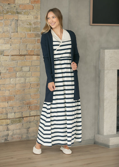 Celeste Striped Knit Maxi Dress - FINAL SALE