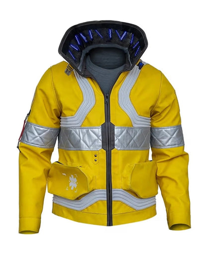 Cyberpunk Edgerunners Yellow Jacket Women's