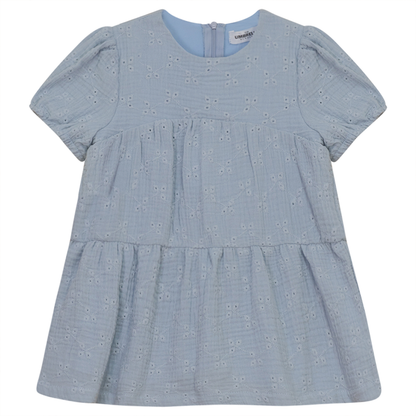 Dress With Elastic At Cuffs