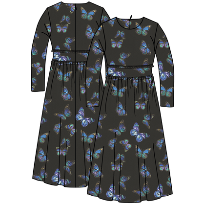 Dress with Ruffles