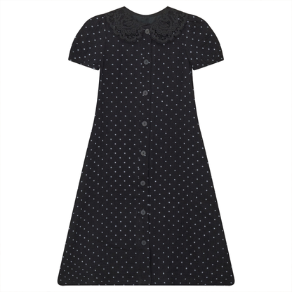 Dress Robe With Elastic Cuffs