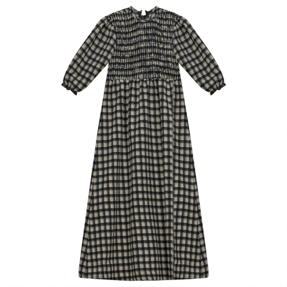 Smocked Long Dress