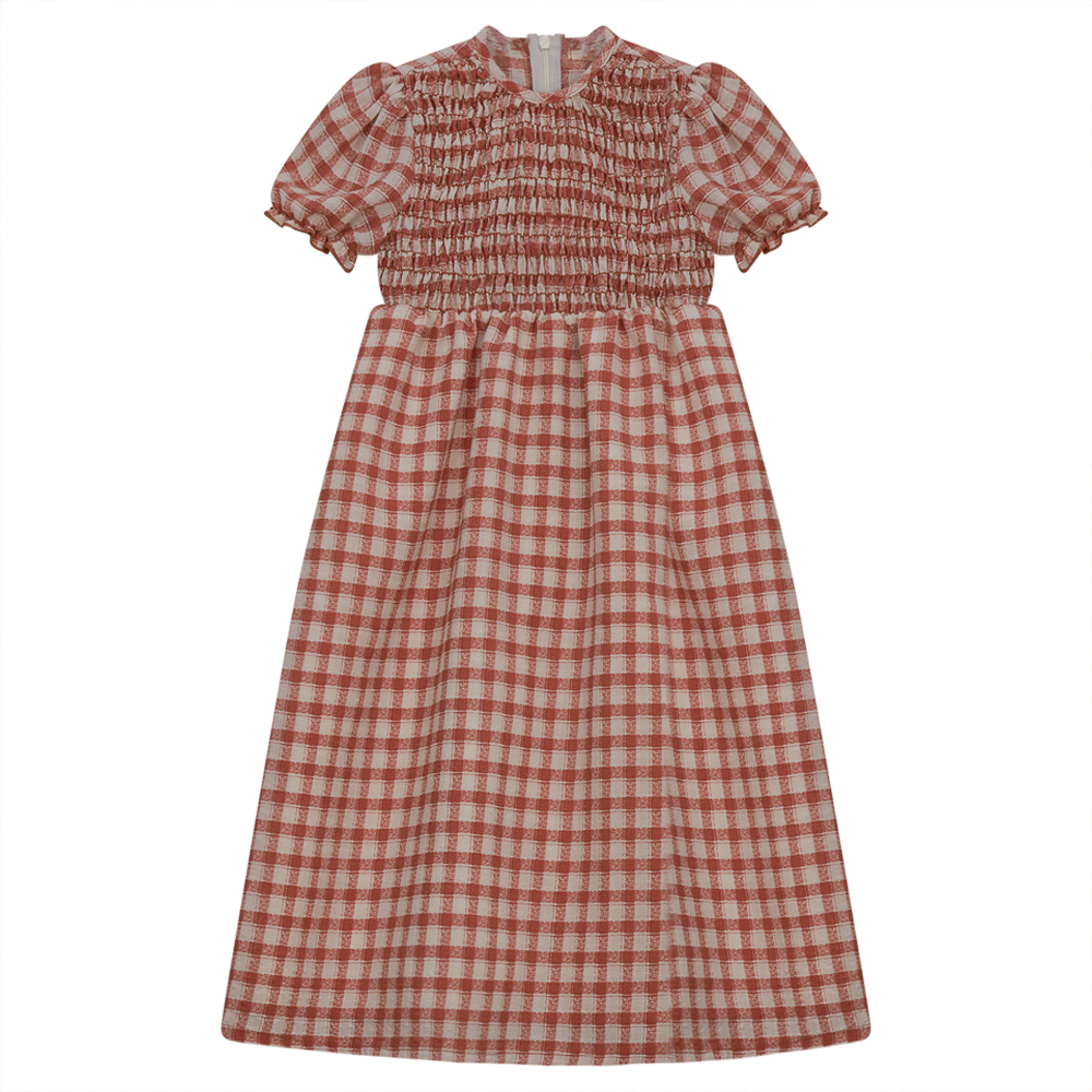 Smocked Long Dress