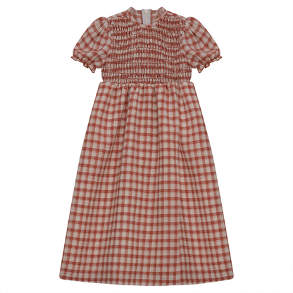 Smocked Long Dress