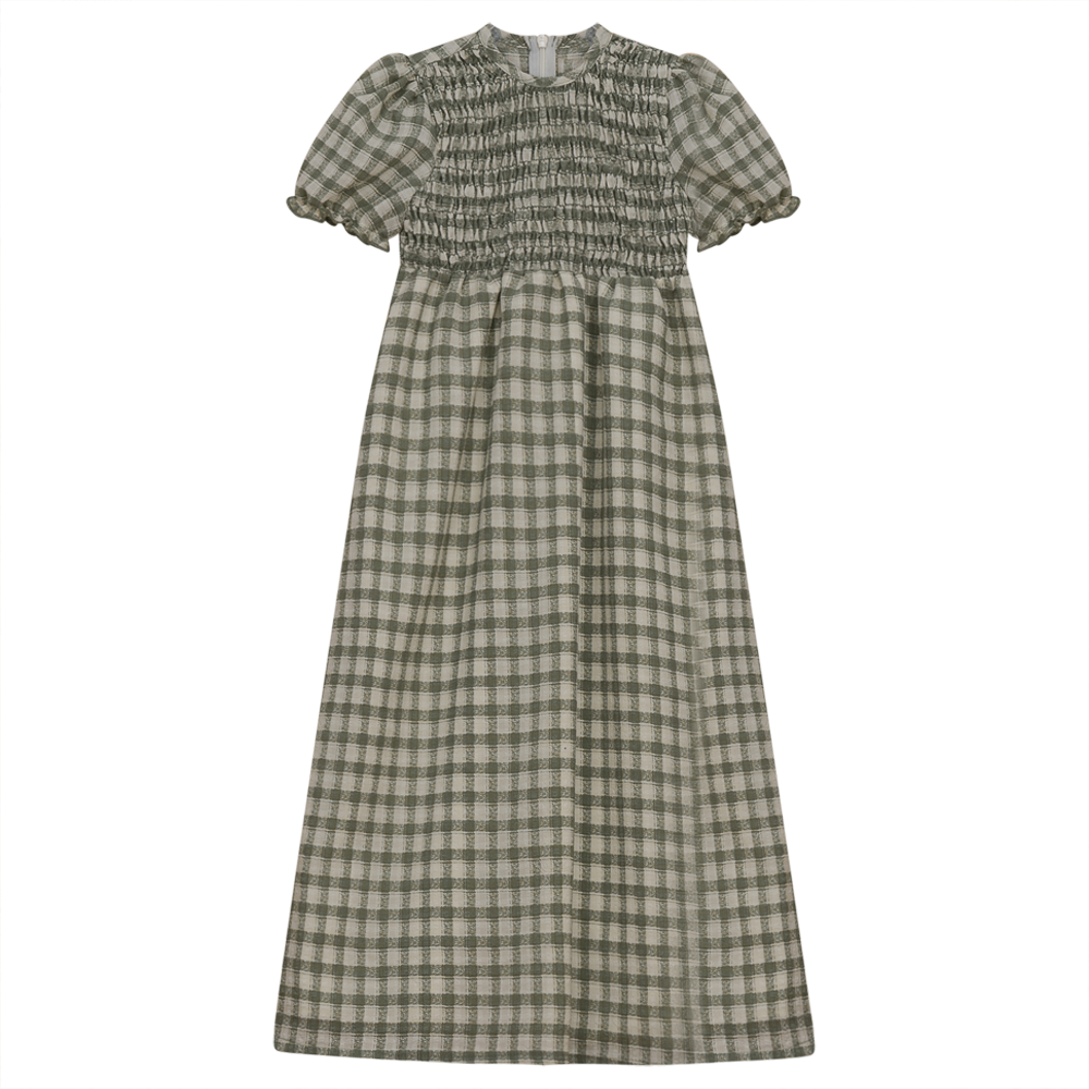 Smocked Long Dress