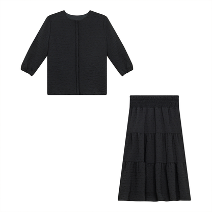 Smockin  2 Pc Set Top and Skirt