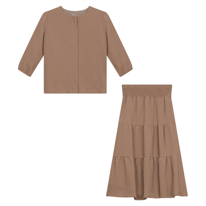Smockin  2 Pc Set Top and Skirt