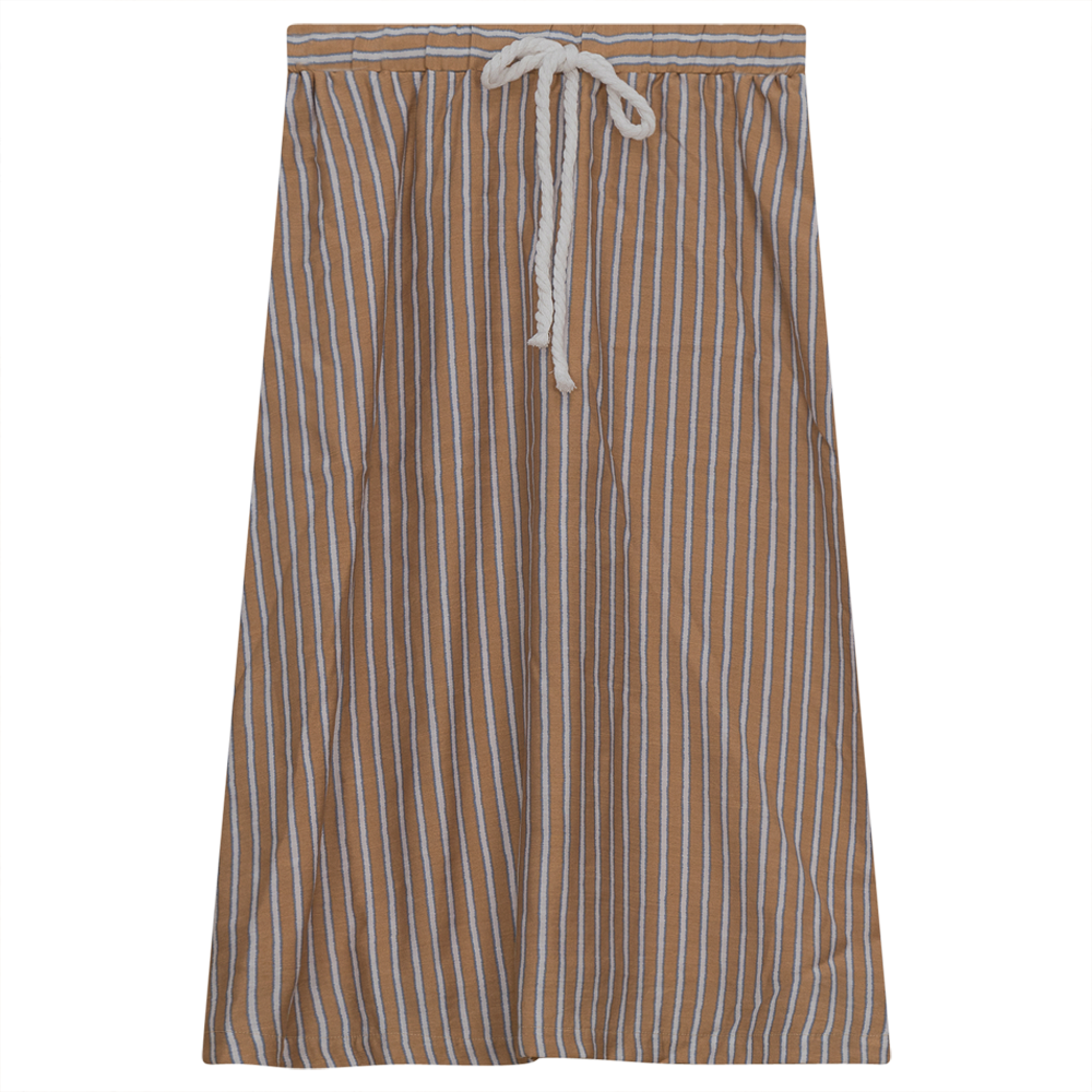 Striped Skirt With Pull through