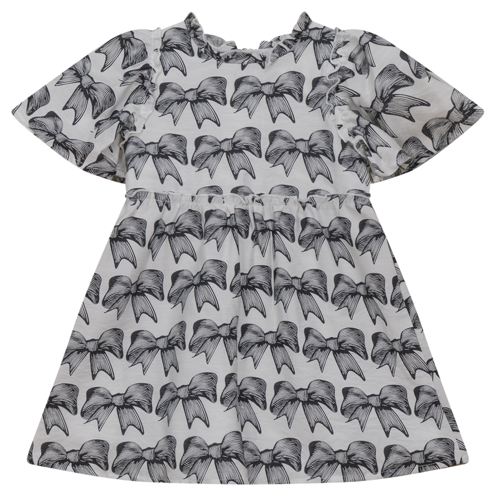 Bow Print Dress