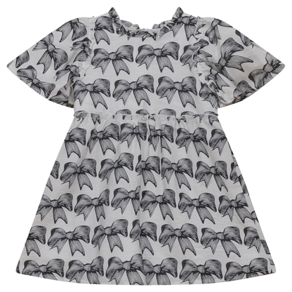 Bow Print Dress